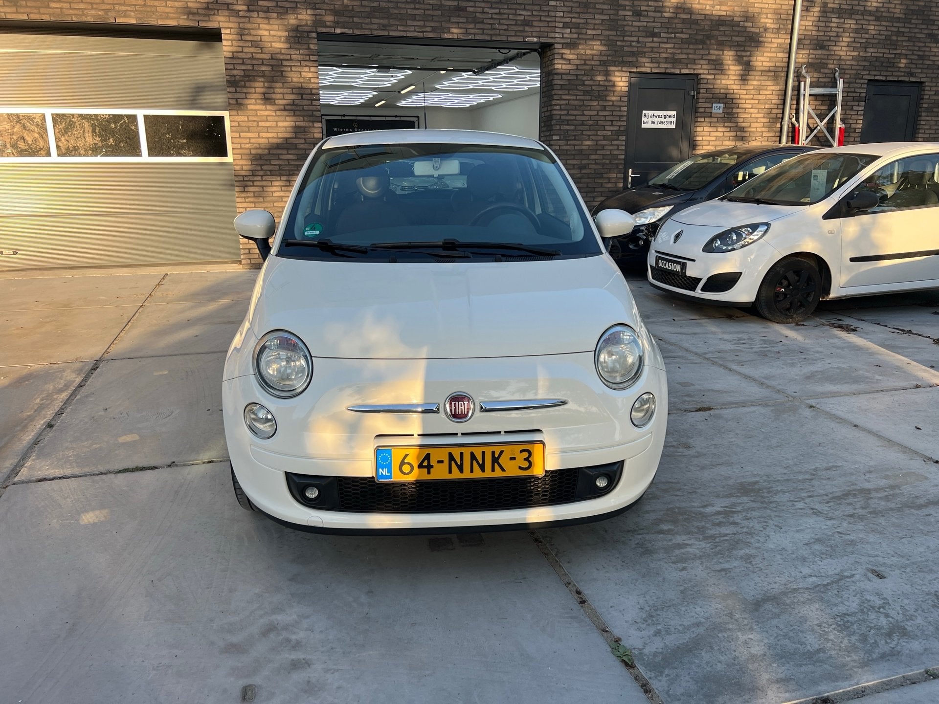 Fiat 500 1.2 Pop Airco/NW APK zeer nette auto, Dealer onderhouden, Gebruikt, 1242 cc, 4 cilinders
