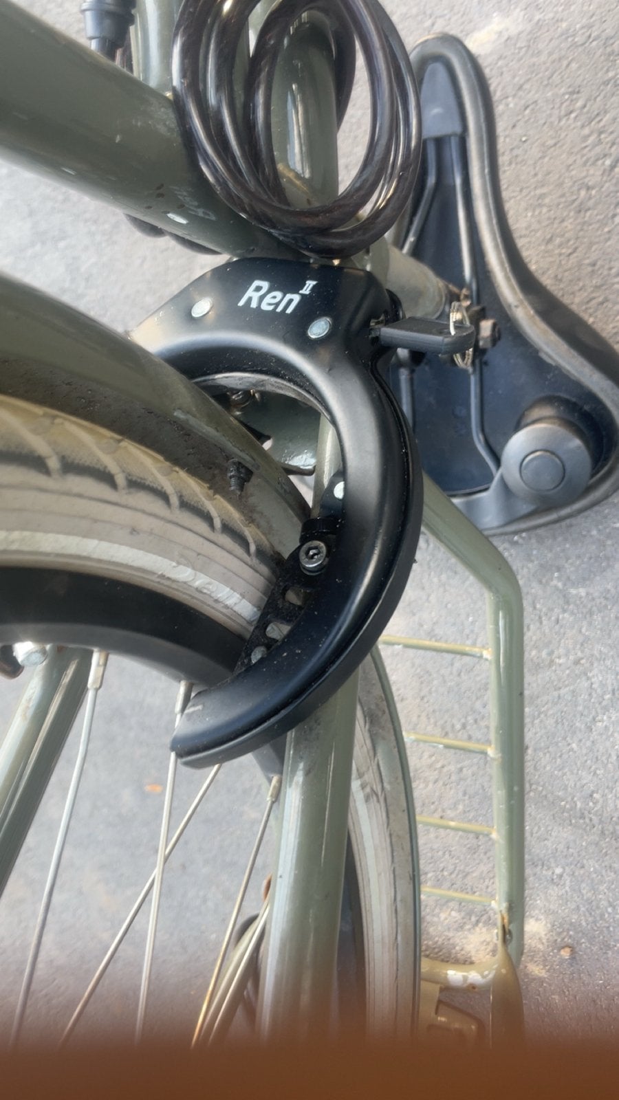 Cortina U4 Transportfiets 24 inch met 3 versnellingen, Overige merken, Terugtraprem, Gebruikt, Versnellingen