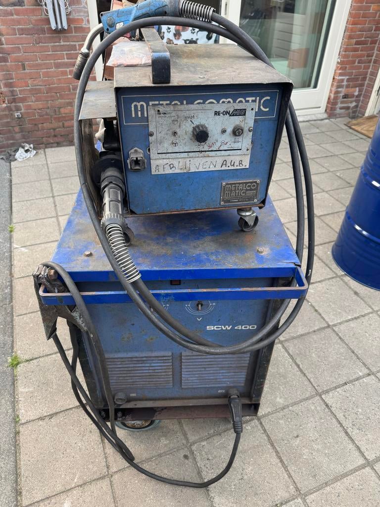 Mig Mag CO2 Lasapparaat - SCW 400, Ophalen, Gebruikt, 250 ampère of meer, Co2