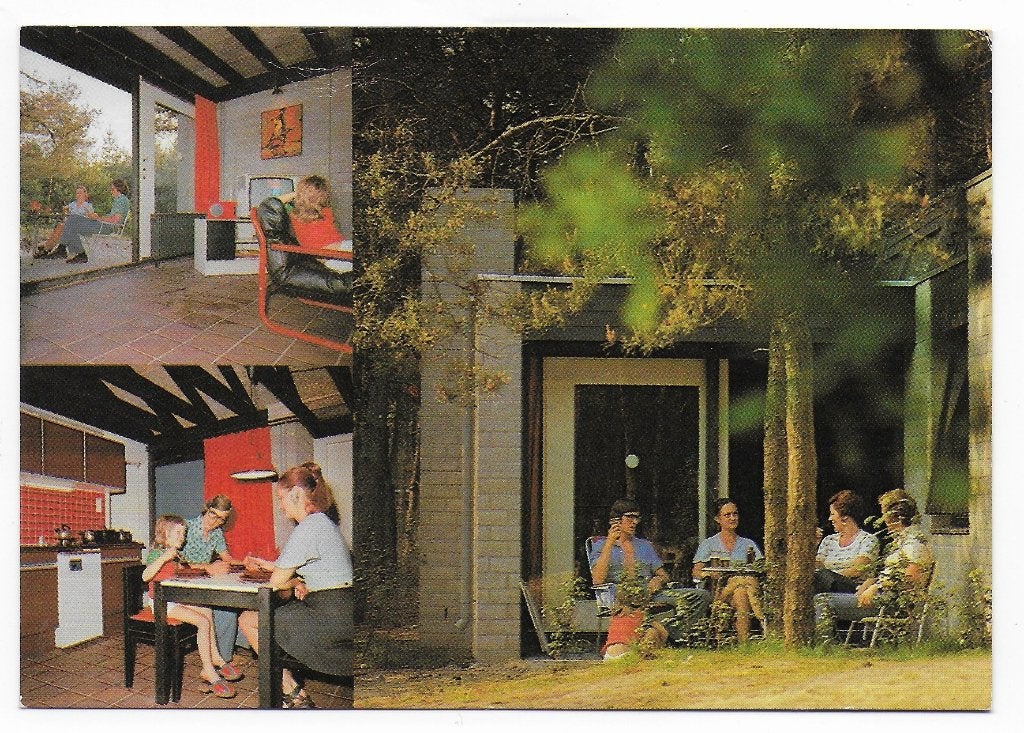 Hapert Het Vennenbos Gelopen Ansichtkaart ( B5917 ), Ophalen of Verzenden, 1980 tot heden, Gelopen