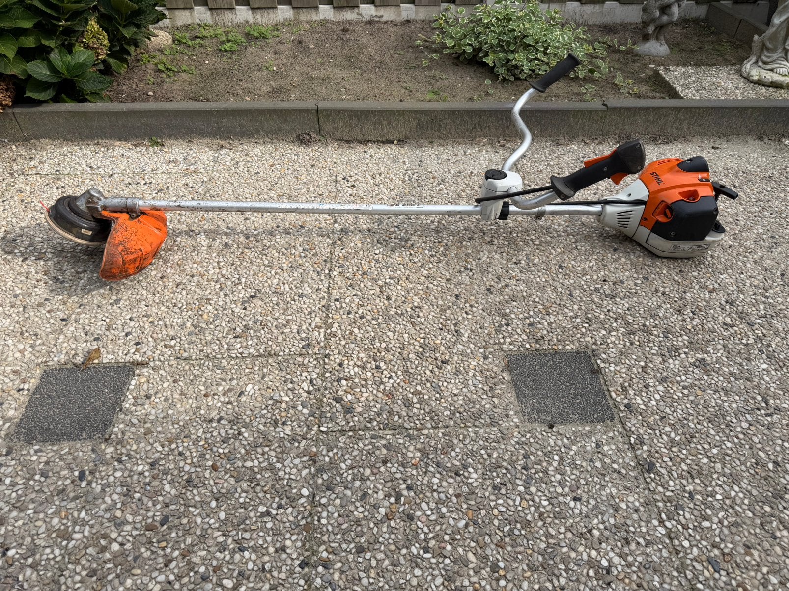 Te koop goed werkende benzine stihl FS260C bosmaaier, Tuin en Terras, Ophalen, Gebruikt, 30 tot 50 cm, Benzine