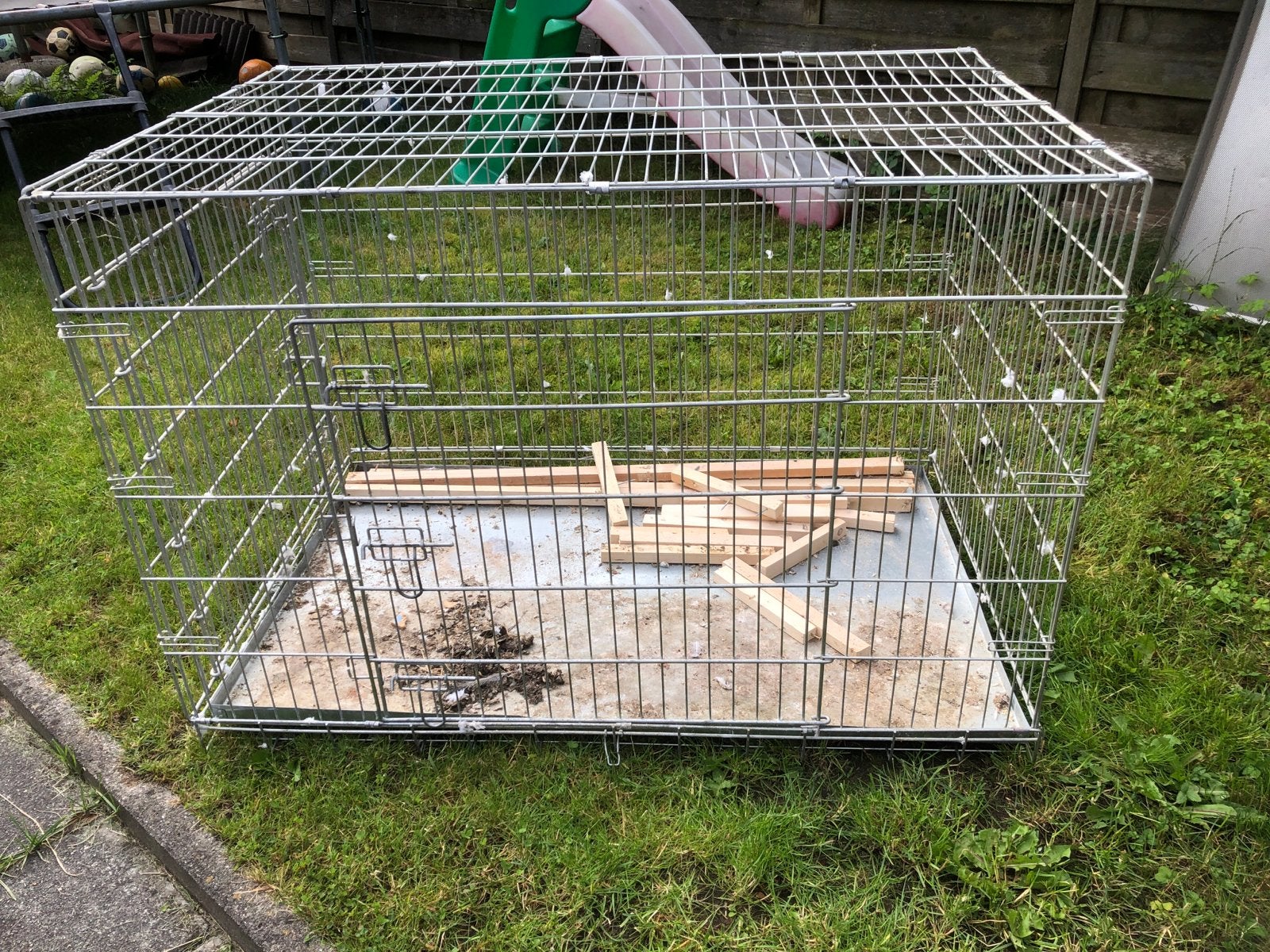 Honden hok, Ophalen
