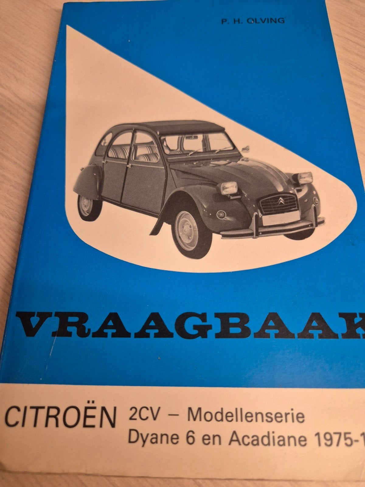 Vraagbaak Citroën 2cv Dyane 6 eend 1975 1982 óók Charleston, Ophalen of Verzenden