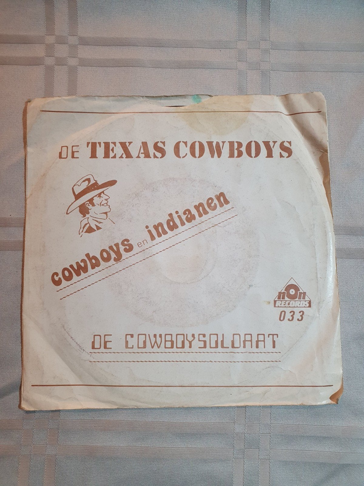piraten topper Texas Cowboys zeldzaam, Ophalen of Verzenden, Gebruikt, Overige formaten, Levenslied of Smartlap
