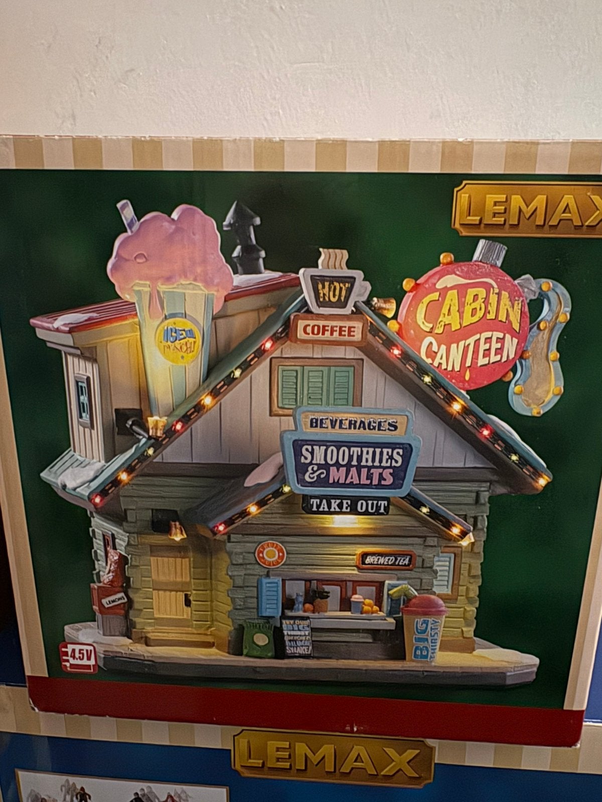 Lemax cabin canteen, Ophalen, Zo goed als nieuw