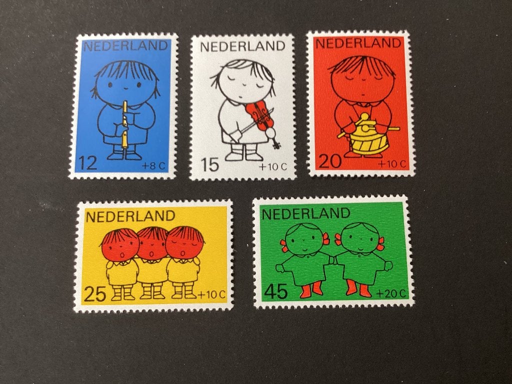 1969, kinderzegels, 932-936, Verzenden, Na 1940, Postfris