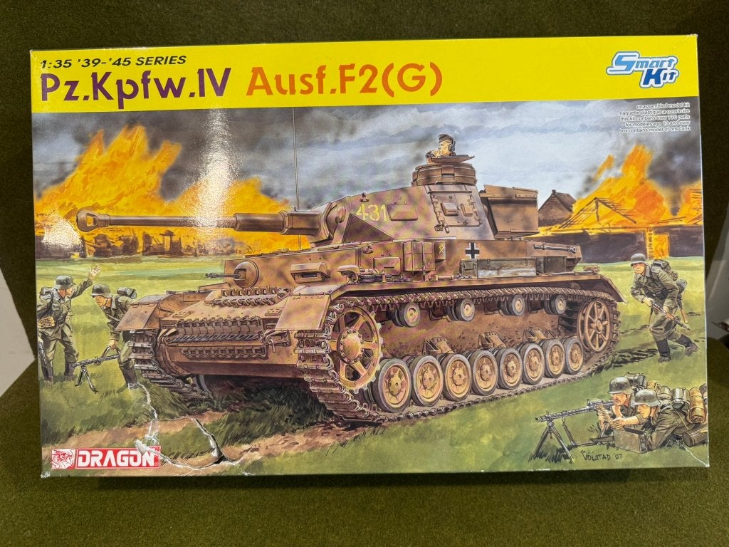 Dragon 1/35 6360 German Panzerkampfwagen Pzkpfw IVAusf. F2 G, Overige merken, Tank, Verzenden, 1:32 tot 1:50