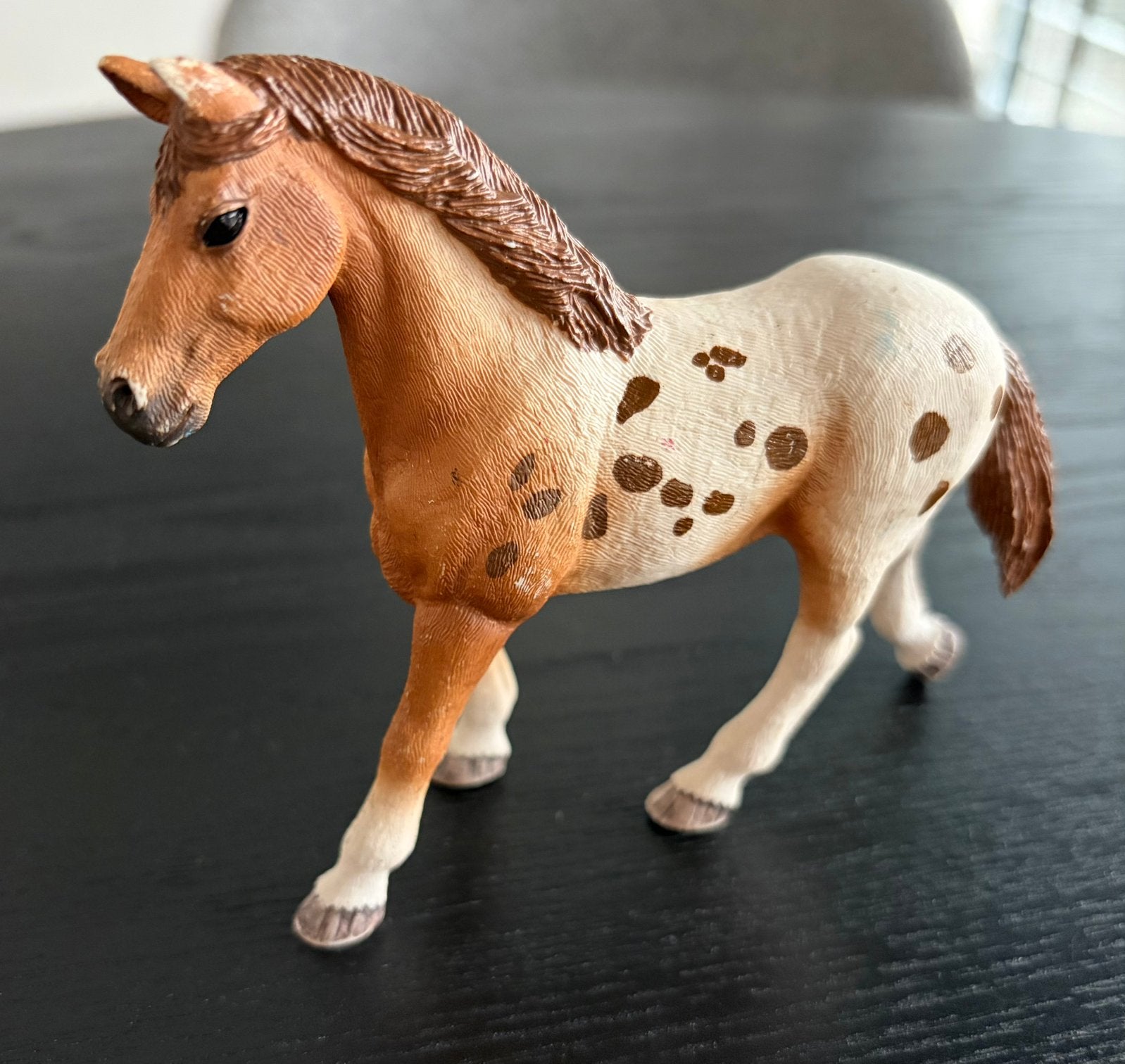 Schleich paardje Appaloosa merrie, Ophalen of Verzenden, Gebruikt, Paard, Beeldje of Figuurtje