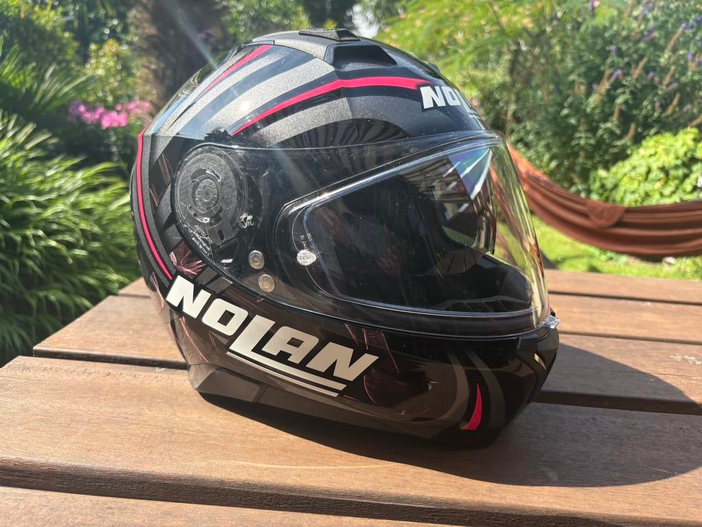 Nolan helm N87, Motoren, Kleding | Motorhelmen, Dames, Integraalhelm, Nolan, Tweedehands, Ophalen of Verzenden