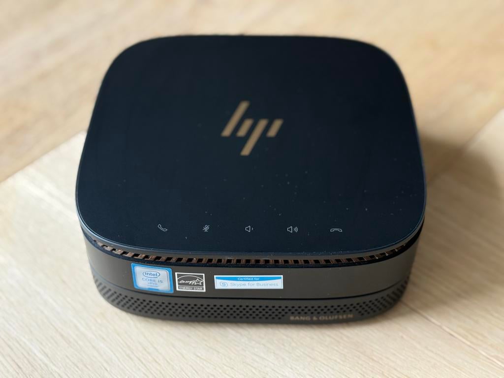 HP Slice i5 met Bang & Olufsen geluidsmodule. Windows 11, Ophalen, Hp, 256 GB, 2 tot 3 Ghz