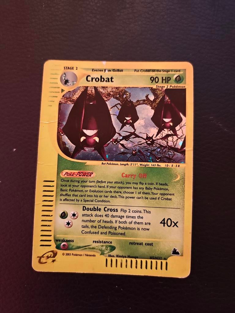 Pokemon : Crobat HF5, Ophalen of Verzenden, Zo goed als nieuw