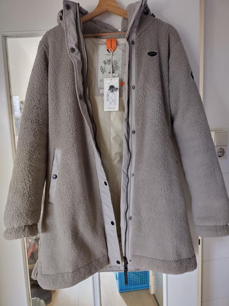 Ragwear Cousy winter overgangs jas met L nieuw, Ophalen of Verzenden, Nieuw, Maat 42/44 (L), Grijs