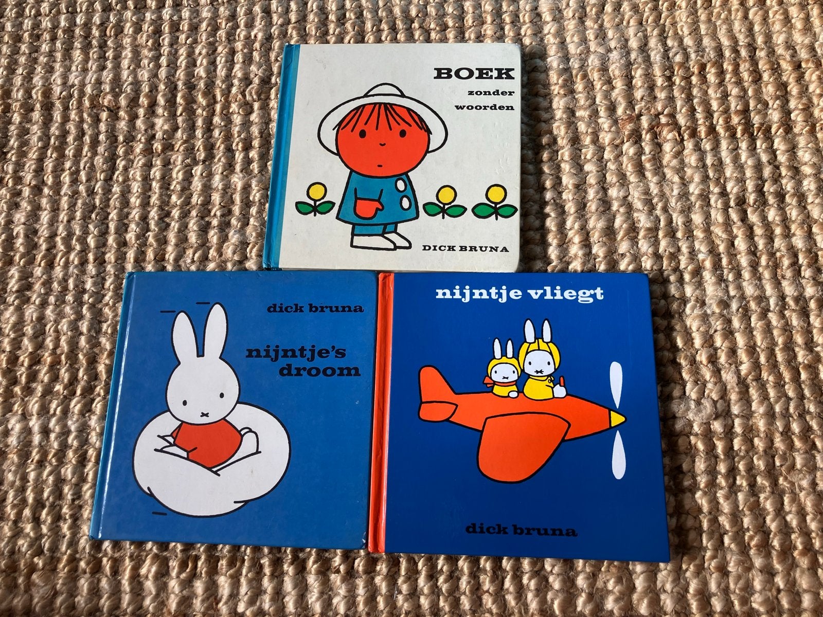 Dick Bruna Boekjes: Nijntje's Droom, Nijntje Vliegt & Boek z, Gelezen, Fictie algemeen, Jongen of Meisje, Ophalen of Verzenden
