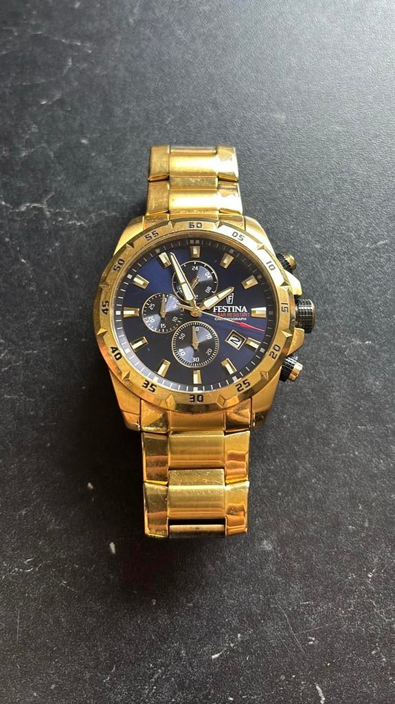 Festina Chrono Sport, Staal, Gebruikt, Polshorloge, Ophalen