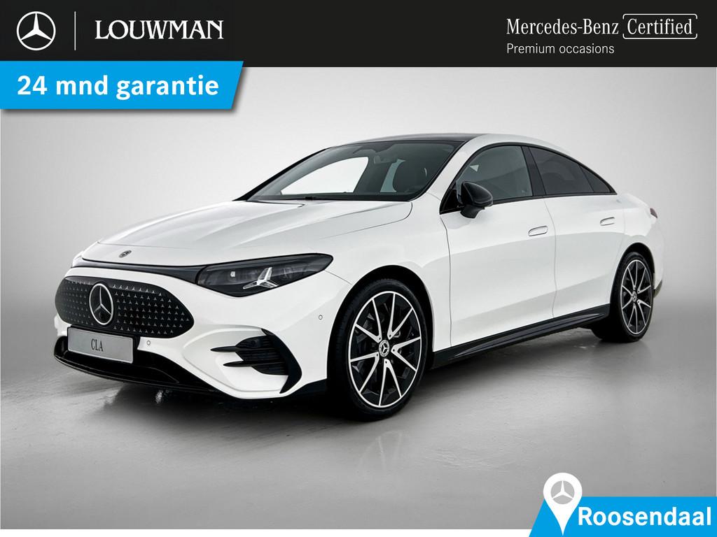 Mercedes-Benz CLA-Klasse 250+ AMG Nightpakket Launch Edition, Automaat, Achterwielaandrijving, 733 km, Zwart