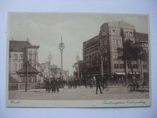 P331 Utrecht - Jaarbeurs Catharijnabrug, Verzamelen, Verzenden, 1920 tot 1940, Ongelopen, Utrecht