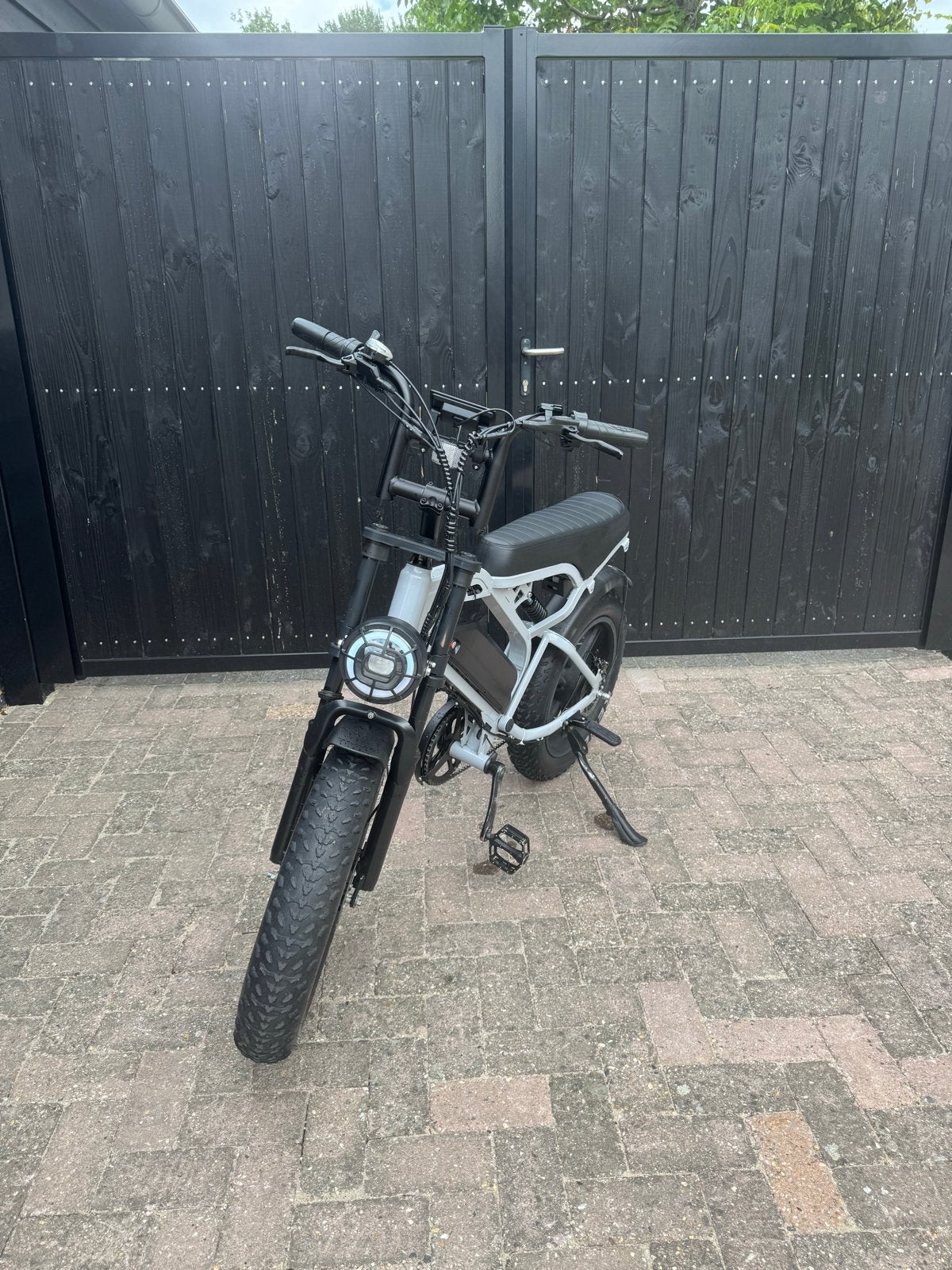 Fatbike v20 grijs, Gebruikt, 59 cm of meer, 30 tot 50 km per accu, Ophalen