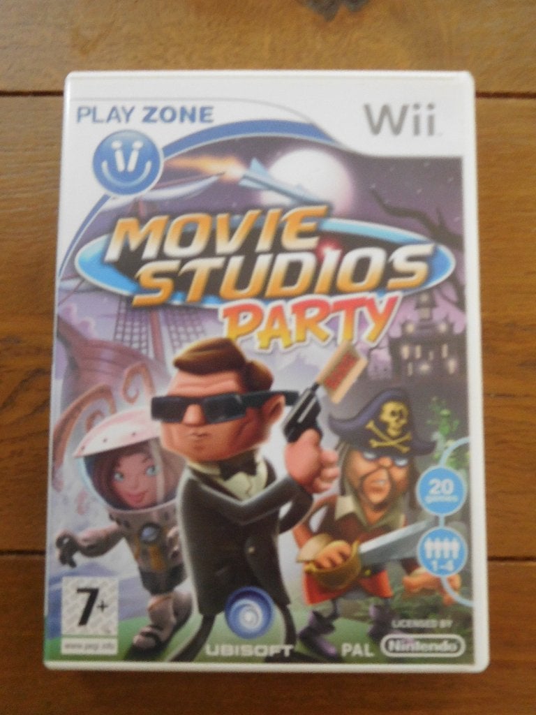 Wii spel: Movie Studio's Party, 3 spelers of meer, Ophalen of Verzenden, Zo goed als nieuw, Vanaf 3 jaar