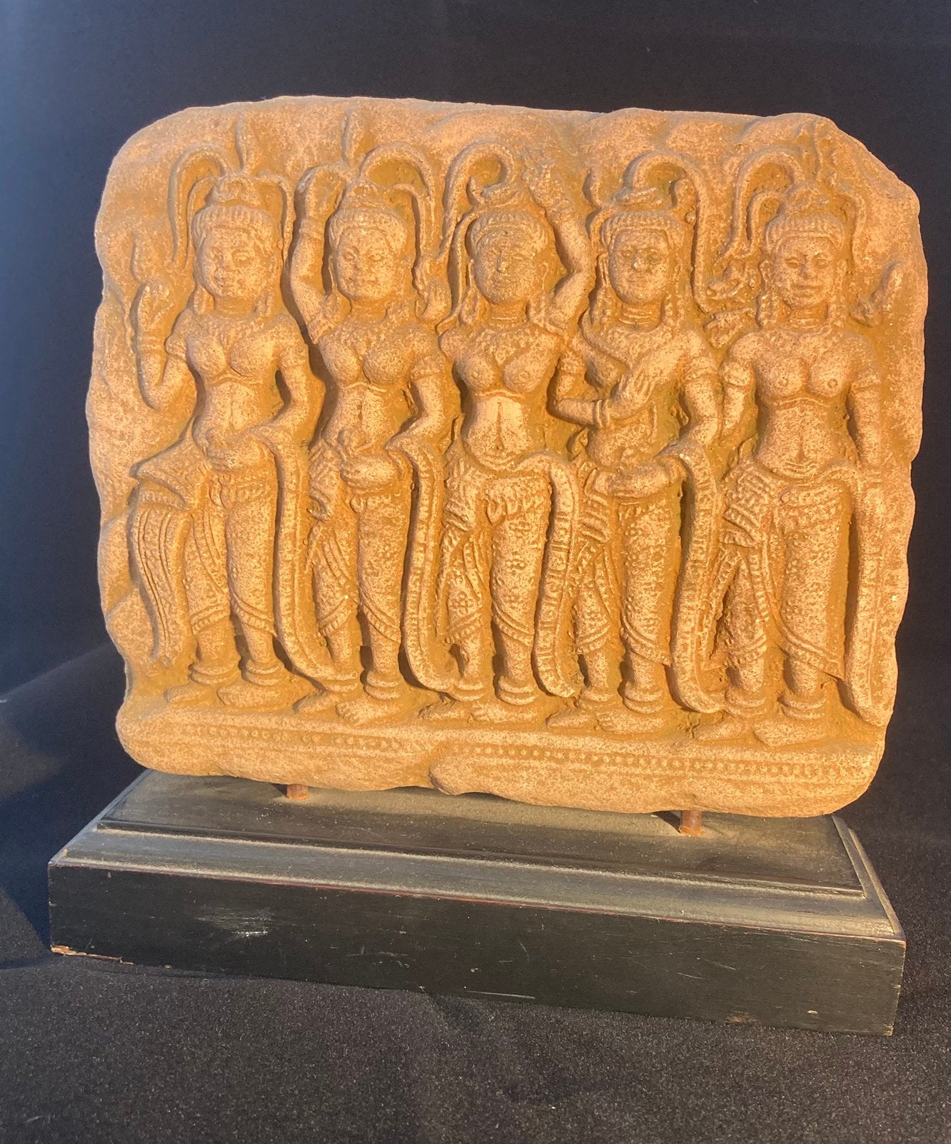 Indiaas tempel reliëf, Antiek en Kunst, Ophalen of Verzenden