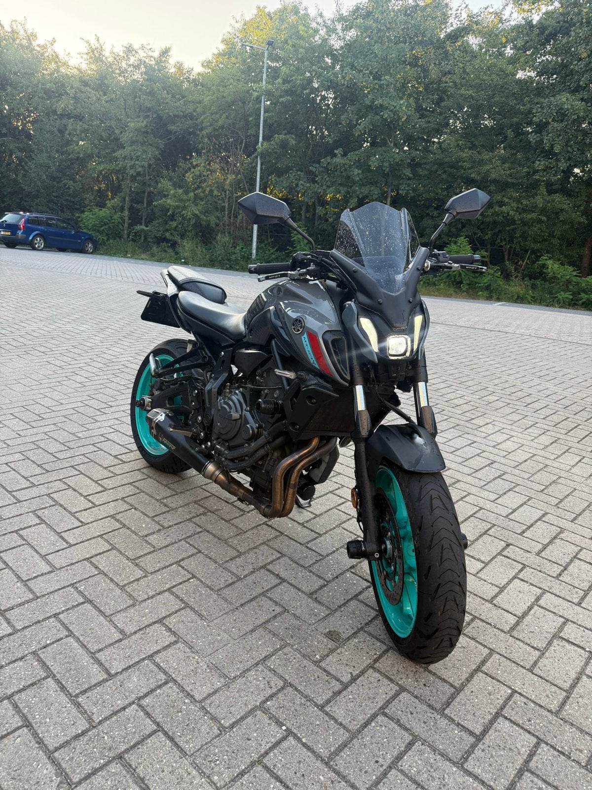 Yamaha MT-07 met Mivv uitlaat - Zeer nette staat!, Ophalen
