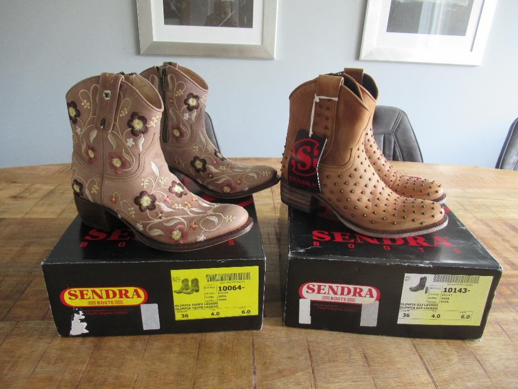 Nieuwe Sendra boots laarsje maat 36, Sendra, Bruin, Lage of Enkellaarzen, Nieuw