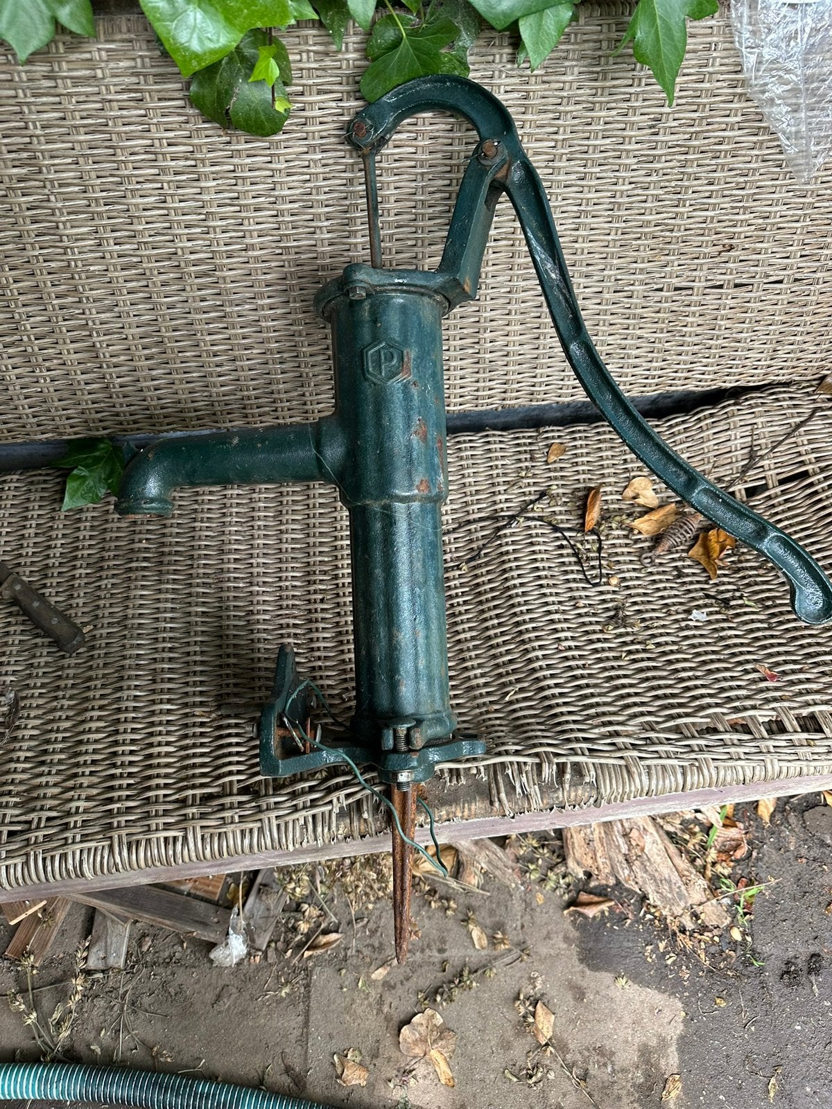 Waterpomp voor in de moestuin, Tuin en Terras, Waterpompen, Ophalen of Verzenden, Zo goed als nieuw