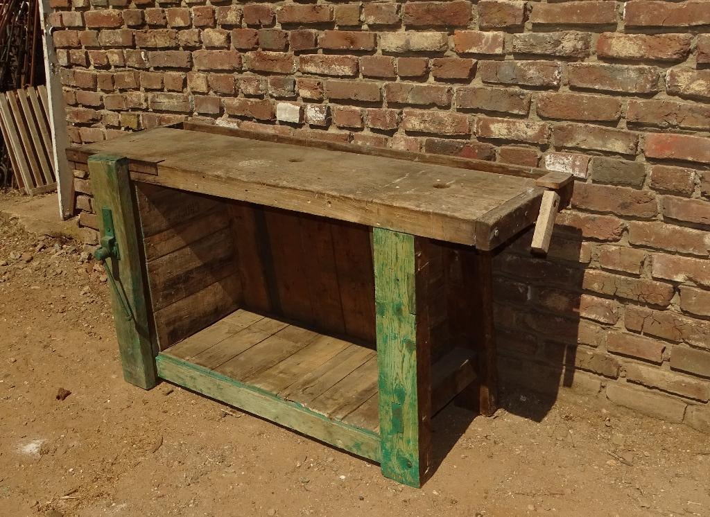 oude werkbank sitetabel nr 157, Ophalen
