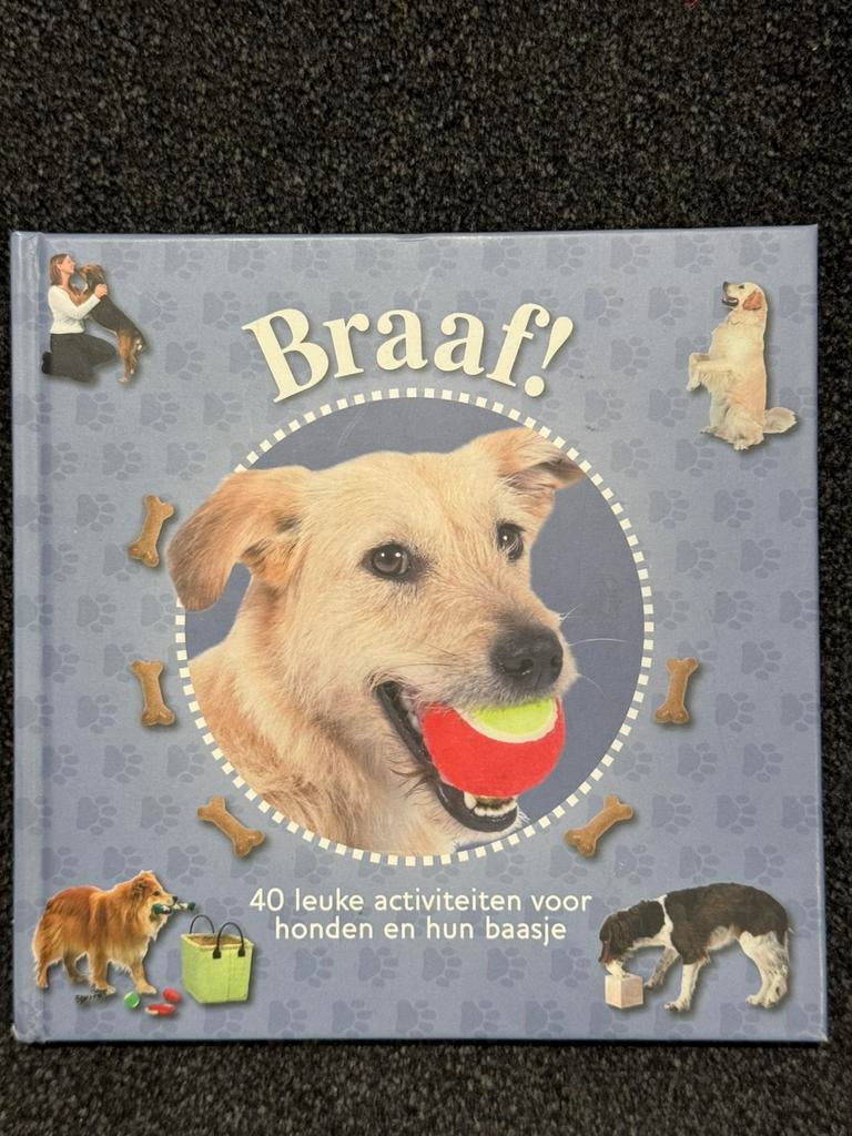 Boek Braaf. Leuk studie boek voor de hond en zijn baasje., Ophalen of Verzenden, Nieuw