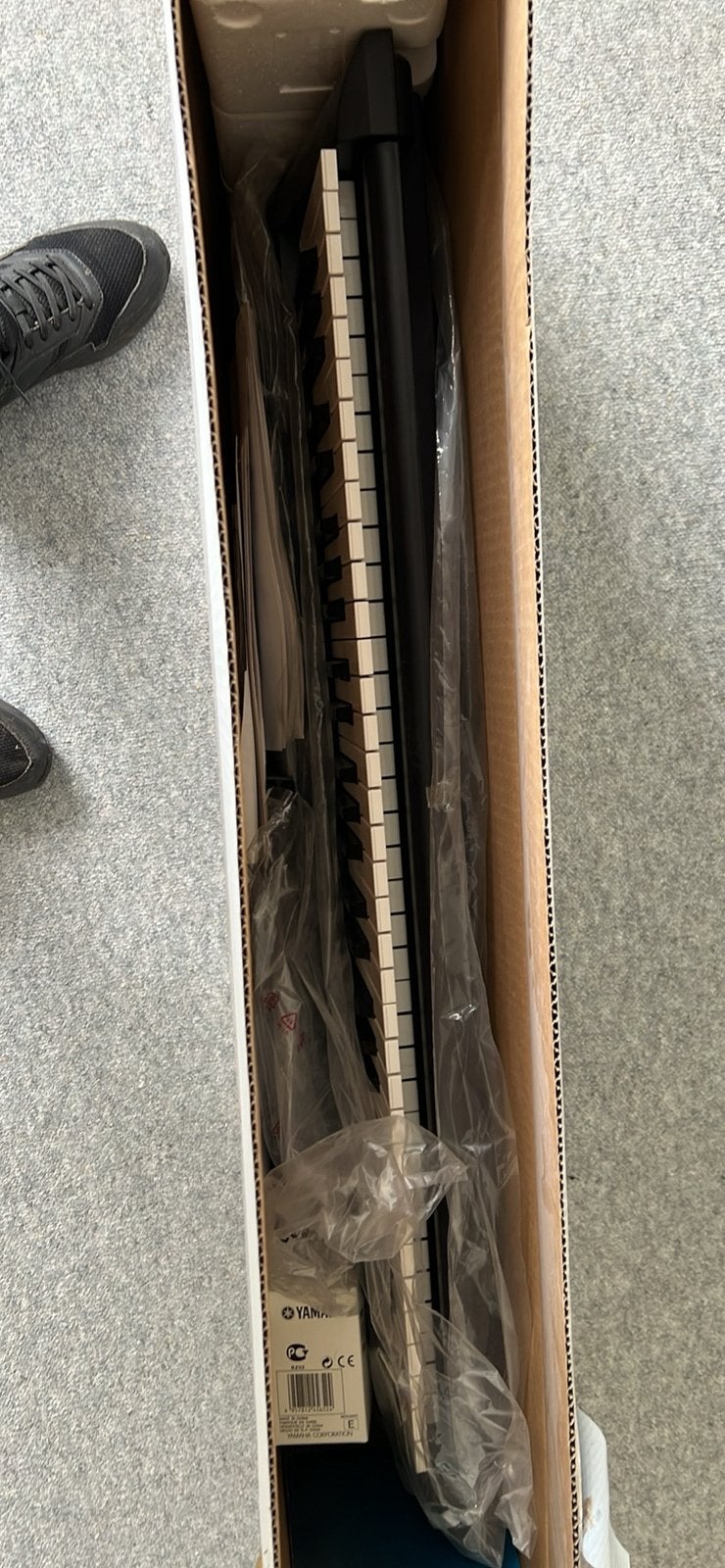 Yamaha YPT-230 + keyboardstandaard, Ophalen, Zo goed als nieuw, 61 toetsen, Yamaha