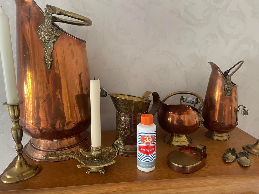 Koper items, Huis en Inrichting, Woonaccessoires | Wijnrekken, Ophalen, Zo goed als nieuw, Minder dan 5 flessen, Metaal