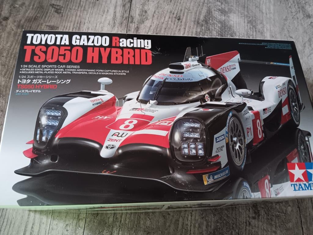 BOUWPAKKET 1:24 TOYOTA  GAZOO RACING, 1:50 of kleiner, Auto, Nieuw, Ophalen of Verzenden