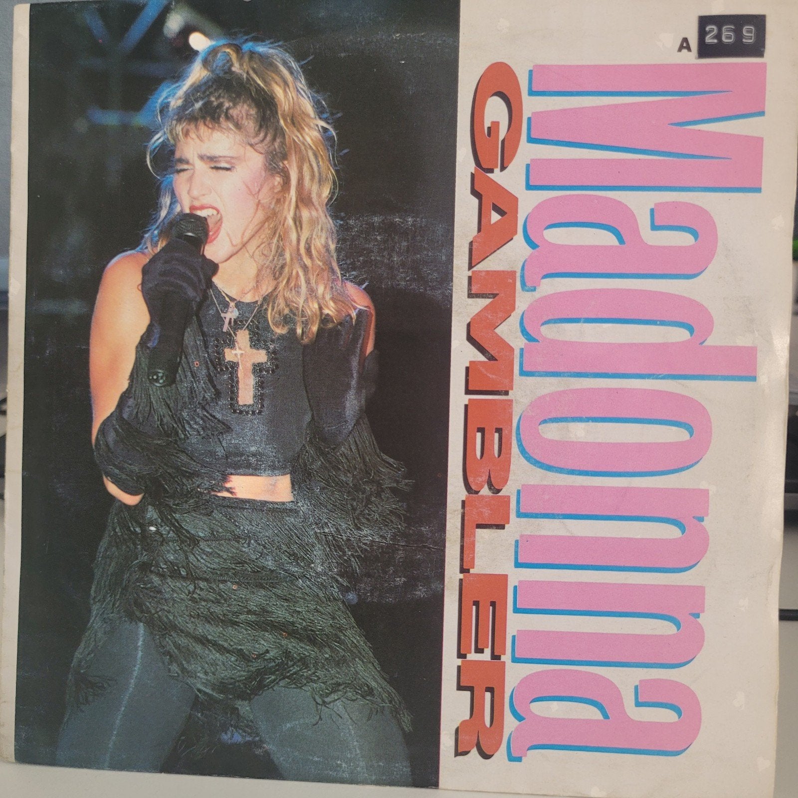 madonna gambler, Ophalen of Verzenden, Gebruikt, 7 inch, Pop