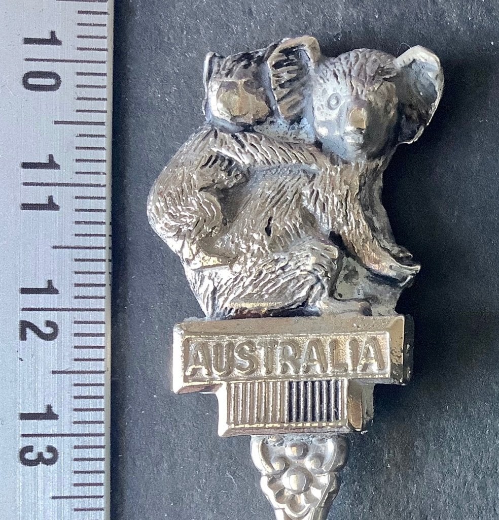 lepel, Australië, 3D Koala met jong (L38, Ophalen of Verzenden, Gebruikt