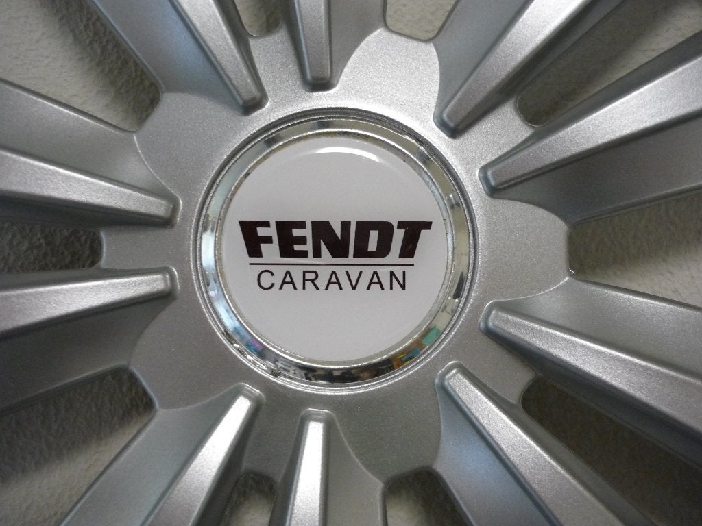 Fendt Caravan doming naafstickers caravan en camper 3D,Epoxy, Verzenden, Nieuw, Overige typen
