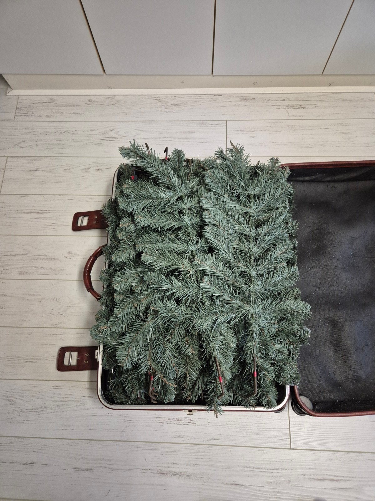 kerstboom, Ophalen