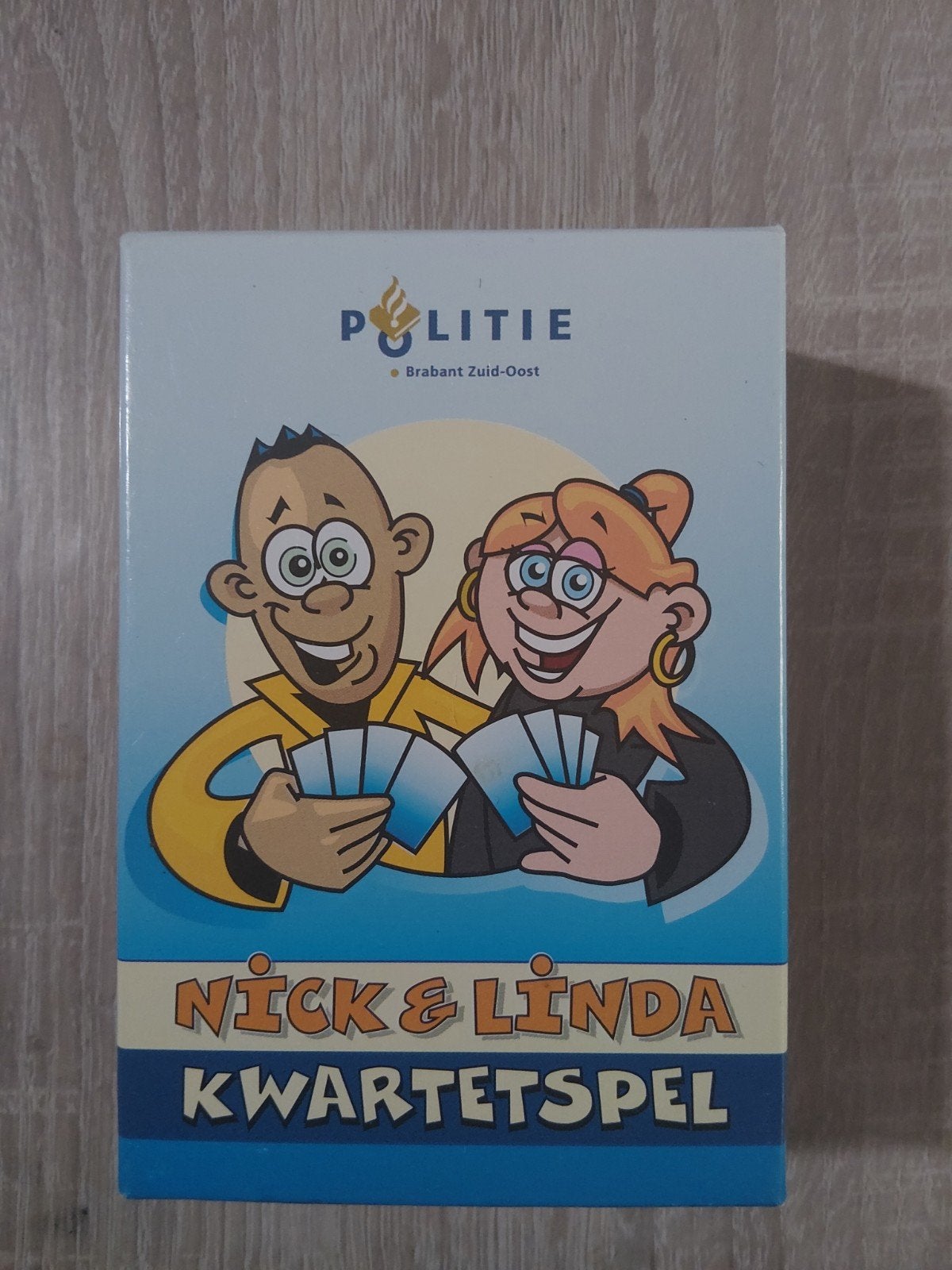Politie kwartetspel, Ophalen of Verzenden, Zo goed als nieuw, Kwartet(ten)
