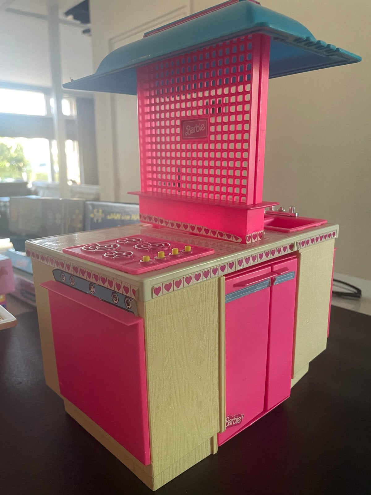 Vintage Barbie Keuken Speelset met Accessoires, Kinderen en Baby's, Speelgoed | Poppen, Ophalen of Verzenden, Gebruikt, Barbie
