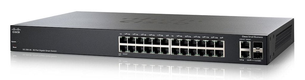 Cisco switch - SG200-26, Computers en Software, Netwerk switches, Ophalen of Verzenden, Gebruikt
