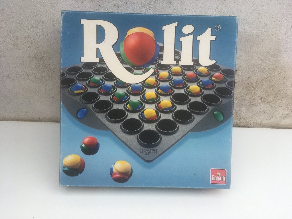 rolit, koetje boe gezelschap-spellen spelletjes zijn complee, Ophalen of Verzenden, Gebruikt