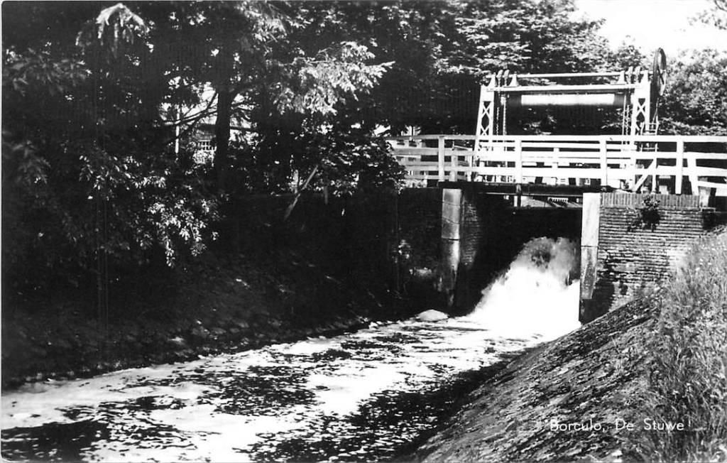 381-192-033 Borculo De Stuwe, Verzamelen, Ansichtkaarten | Nederland, Verzenden, Voor 1920, Gelderland