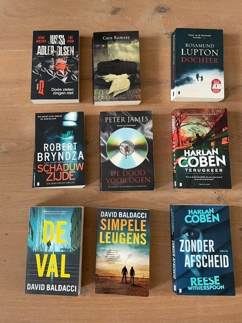 Thrillers Baldacci, Coben, Bryndza etc., Boeken, Ophalen of Verzenden, Zo goed als nieuw