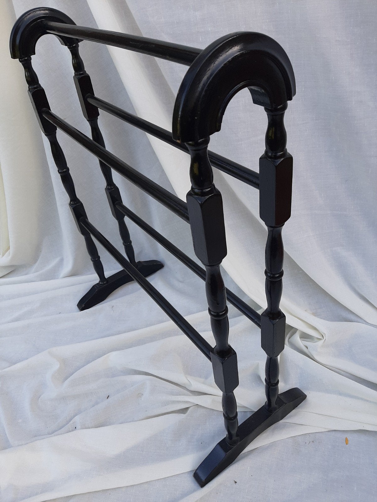 vintage handoekenrek / zwart, Antiek en Kunst, Ophalen