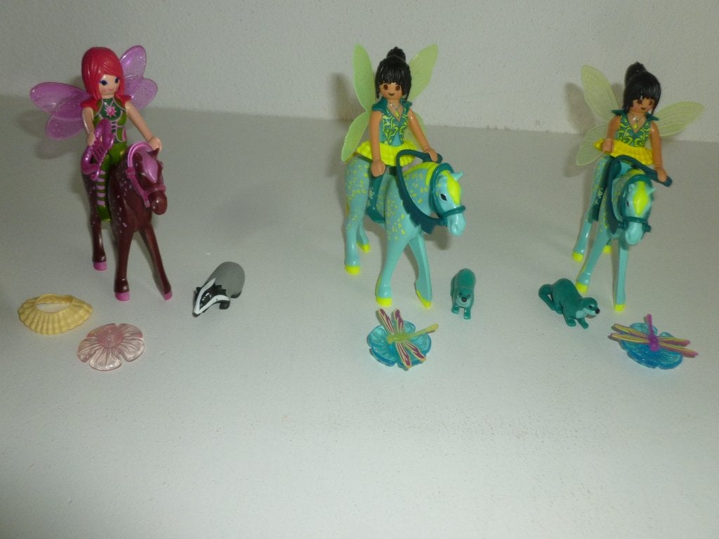 Playmobil Bos Fee Surya 544+Enchanted 9137 Prijs Per Set, Gebruikt, Complete set, Fantasy, Ophalen of Verzenden