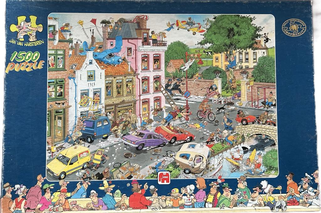 Jan van Haasteren  diverse puzzels, Ophalen, 500 t/m 1500 stukjes, Zo goed als nieuw, Legpuzzel