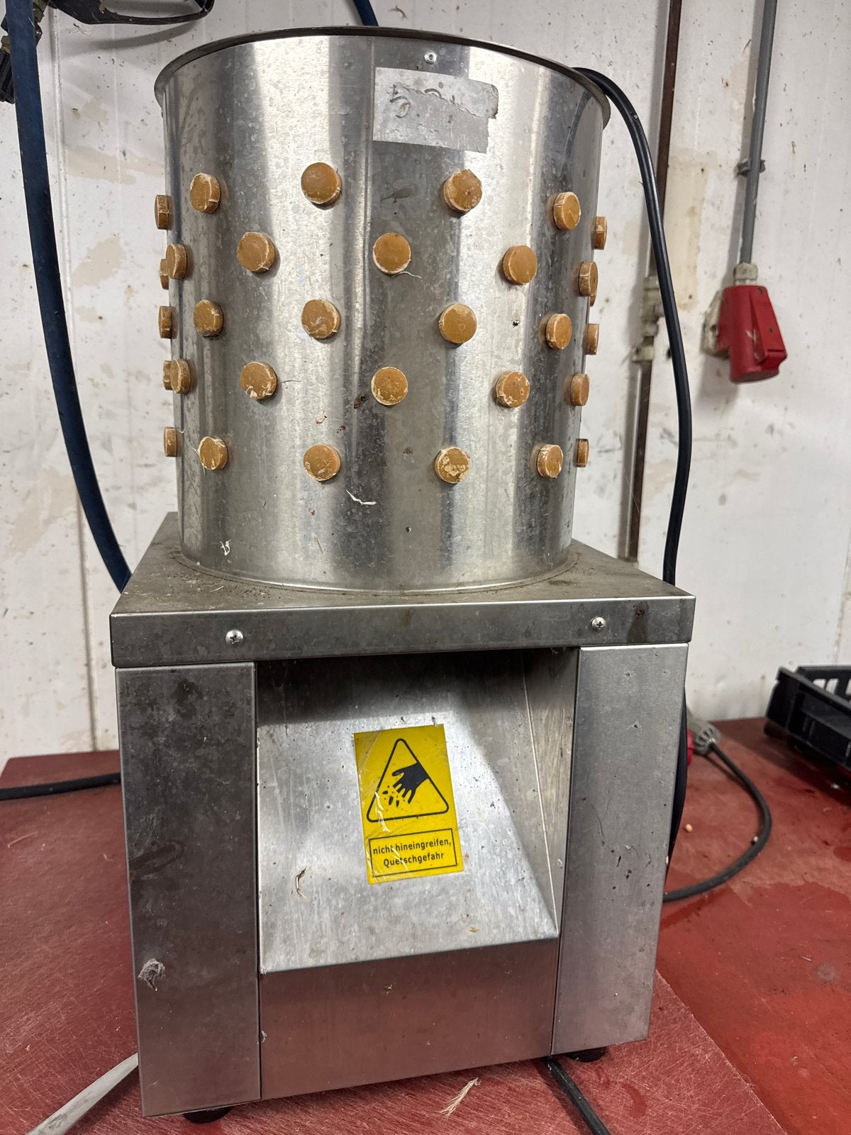 Plukmachine voor pluimvee - RVS, Ophalen of Verzenden, Overige typen