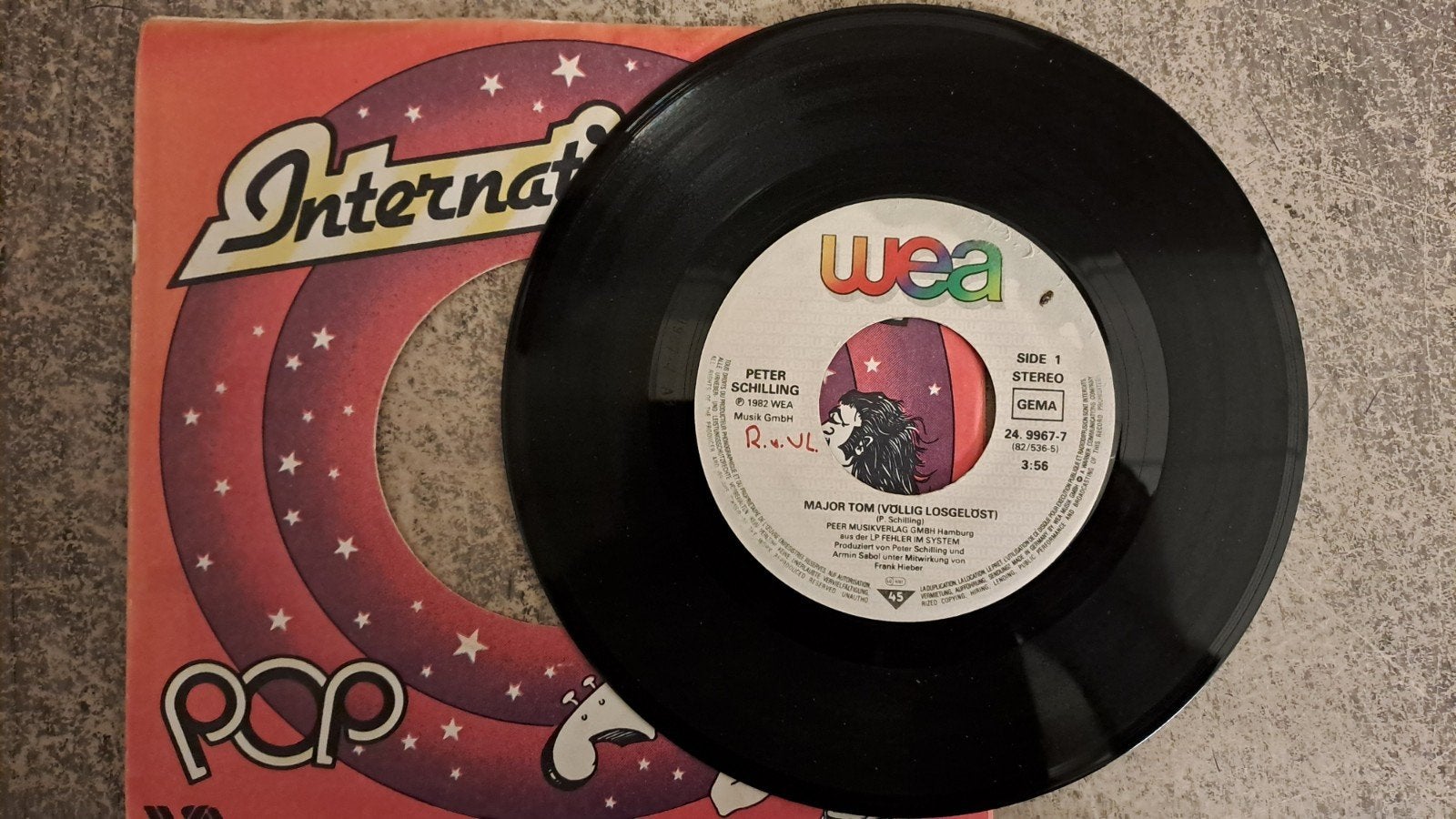 Peter schilling  - Major tom, Ophalen of Verzenden, Gebruikt, 7 inch, Pop