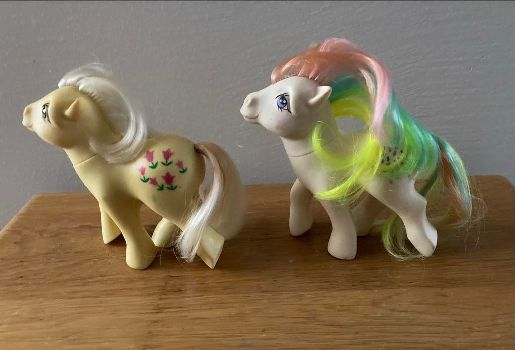 2 My Little Pony G1 uit 1984, Hong Kong editie, Ophalen of Verzenden, Gebruikt