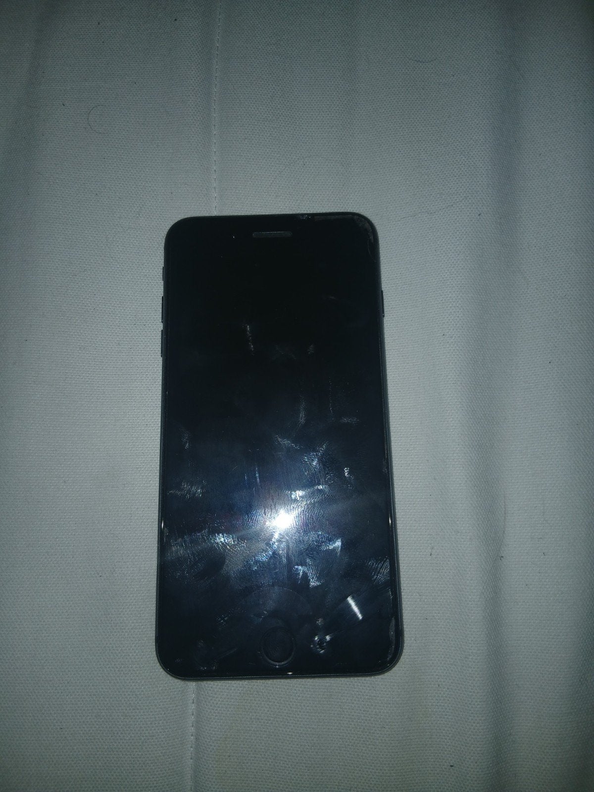 iPhone 8 - Lichtelijke schade op het beeld, Gebruikt, Zwart, Ophalen of Verzenden, 64 GB