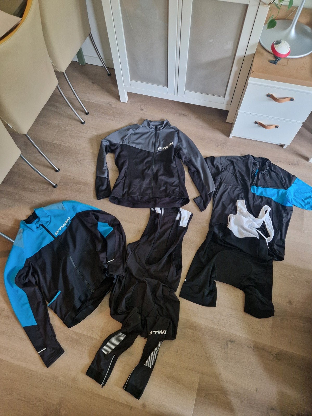 Fietskleding set, heren, maat L, Heren, Nieuw, Ophalen of Verzenden, B'Twin