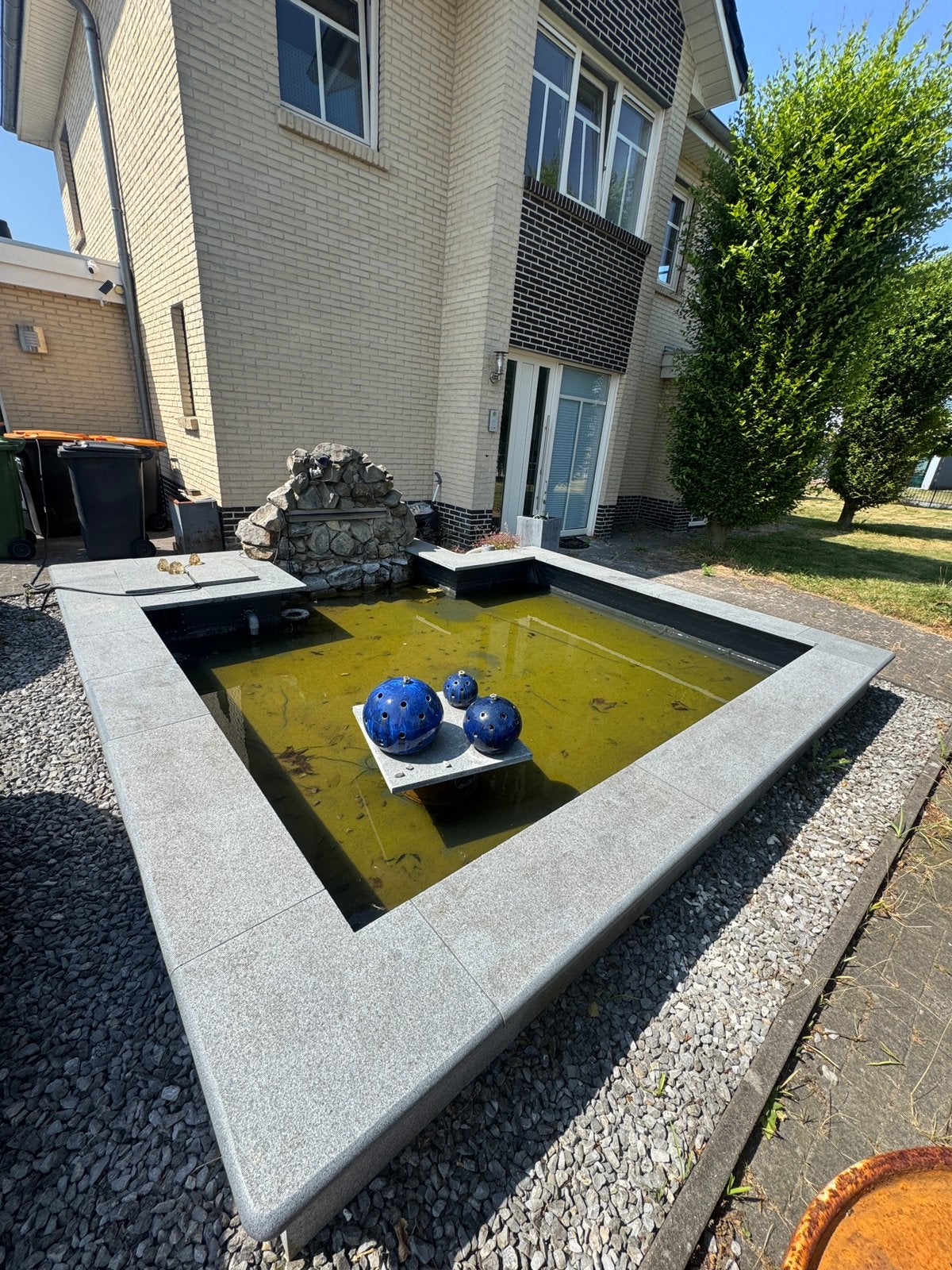 Complete vijver ca. 4 x 4 meter, Tuin en Terras, Vijvers, Gebruikt, Ophalen of Verzenden